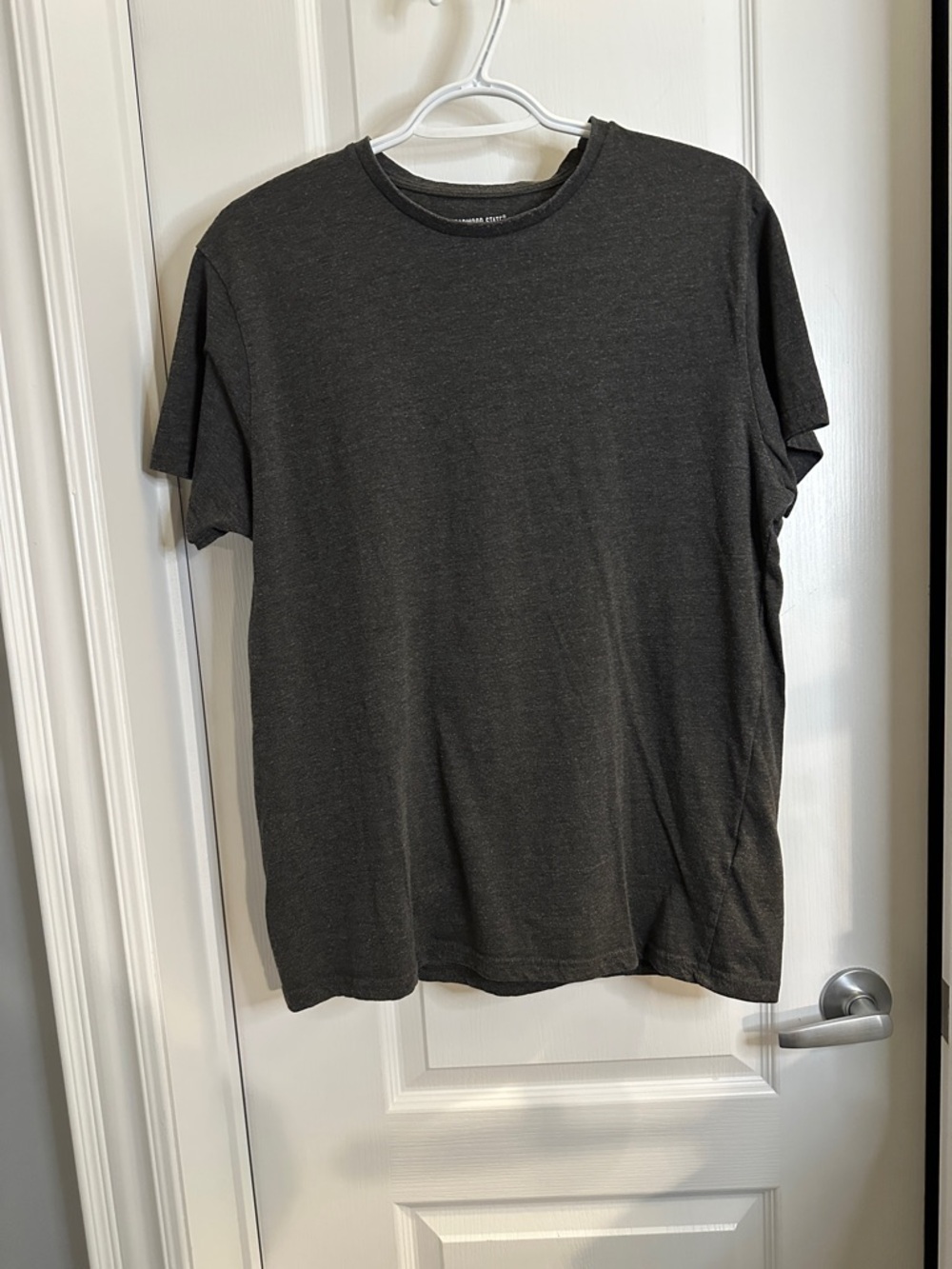 Cedarwood State Men's Short Sleeve Crew Neck Tee - Charcoal Gray size Large